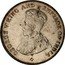 Malaysia Dollar George V 1919 KM# 33 GEORGE V KING AND EMPEROR OF INDIA coin obverse
