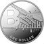 Australia One Dollar Letter B. Barbecue 2021 BBQ ONE DOLLAR B coin reverse