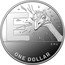 Australia One Dollar Letter E. Emu 2021 EMU ONE DOLLAR E coin reverse