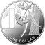 Australia One Dollar (Letter I. Ironbark) IRONBARK ONE DOLLAR I coin reverse