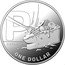 Australia One Dollar Letter P. Pavlova 2021 PAVLOVA ONE DOLLAR P coin reverse