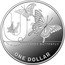 Australia One Dollar (Letter U. Ulysses Butterfly) ULYSSES BUTTERFLY ONE DOLLAR U coin reverse