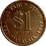 Malaysia Ringgit 100th Anniversary of Natural Rubber Production 1977 KM# 26 SERATUS TAHUN GETAH ASLI $1 1877-1977 MALAYSIA coin obverse