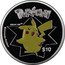 Niue 10 Dollars Pokemon 2002 PM Proof KM# 147 POKÉMON PIKACHU TM $10 © NINTENDO/POKÉMON coin reverse