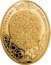 Niue 100 Dollars Clover Leaf Egg 2011 Proof KM# 572 IMPERIAL FABERGÉ EGGS coin reverse