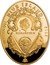 Niue 100 Dollars Pansy Egg 2012 Proof KM# 834 NIUE ISLAND ELIZABETH II 100 DOLLARS 2012 coin obverse