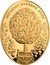 Niue 100 Dollars Bay Tree Faberge Egg 2012 Proof KM# 835 IMPERIAL FABERGÉ EGGS coin reverse