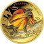 Niue 100 Dollars Frilled Neck Lizard 2014 Proof KM# 1246 FRILLED NECK LIZARD coin reverse
