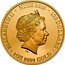 Niue 100 Dollars Centenary. Gallipoli Landing 2015 Proof KM# 1299 ELIZABETH II NIUE 2015 100 DOLLARS IRB 1 OZ 9999 GOLD coin obverse