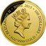 Niue 100 Dollars Thorny Devil Lizard 2015 Proof KM# 1309 ELIZABETH II NIUE 2015 100 DOLLARS 1OZ 9999 GOLD coin obverse