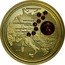Niue 10000 Dollars Amber Route 2011 Proof KM# 708 AQUILEIA CARNUNTUM ELBLĄG GDAŃSK GERMANIA KALININGRAD STARE HRADISKO SZOMBATHELY WROCŁAW coin reverse