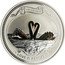Niue Two Dollars Love is Precious. Black Swans 2009 Proof KM# 210 1 OZ.999 SILVER LOVE IS PRECIOUS coin reverse