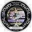 Niue Two Dollars Anna Pavlova 2009 Prooflike KM# 215 RUSSIAN SEASONS IN PARIS ANNA PAVLOVA 1OZ .999 SILVER coin reverse