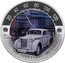 Niue Two Dollars Moskvich 400 2009 Prooflike KM# 227 20 40 60 80 100 120 999 SILVER OLD SOVIET CARS MOSKVICH 400 coin reverse