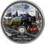 Niue Two Dollars Flying Scotsman 2010 Proof KM# 246 FLYING SCOTSMAN BRITISH RAILWAYS FAMOUS EXPRESS TRAINS 1OZ .999 SILVER coin reverse