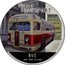 Niue Two Dollars Soviet Transport. Bus 2010 Proof KM# 408 SOVIET TRANSPORT BUS 1OZ 999 SILVER coin reverse