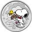 Niue 2 Dollars Snoopy & Woodstock 2010 Prooflike KM# 251 PEANUTS 60TH $2 ©UFS coin reverse