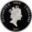 Niue 2 Dollars John and Eagle 2011 Proof KM# 524 ELIZABETH II NIUE 2 DOLLARS 2011 coin obverse