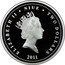 Niue Two Dollars Supersonic Jets. Concorde 2011 Proof KM# 603 ELIZABETH II NIUE TWO DOLLARS RDM 2011 coin obverse