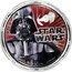 Niue Two Dollars Star Wars. Darth Vader 2011 Prooflike KM# 664 STAR WARS ©2011 LUCASFILM LTD. & TM 1OZ .999 SILVER coin reverse