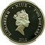 Niue Two Dollars Year of the Dragon 2012 Proof KM# 677 ELIZABETH II NIUE TWO DOLLARS 2012 coin obverse