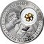 Niue 2 Dollars Good luck. Four-Leaf Clover 2012 Proof KM# 931 2 DOLLARS 2012 ELIZABETH II NIUE ISLAND coin obverse
