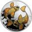 Niue Two Dollars Feng Shui Koi Fish 2012 Proof KM# 693 锦鲤 1 OZ 999 FINE SILVER coin reverse