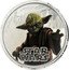 Niue Two Dollars Star Wars. Yoda 2012 Prooflike KM# 721 ©2012 LUCASFILM LTD. & TM 1OZ 999 SILVER STAR WARS TM coin reverse