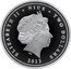 Niue Two Dollars Venerable Collared Lizard 2013 Proof KM# 1152 ELIZABETH II NIUE TWO DOLLARS IRB 2013 coin obverse