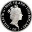 Niue Two Dollars 60th Anniversary of the Coronation of Queen Elizabeth 2013 Proof KM# 938a ELIZABETH II NIUE ISLAND TWO DOLLARS RDM 2013 coin obverse