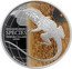 Niue Two Dollars Venerable Collared Lizard 2013 Proof KM# 1152 ENDANGERED SPECIES VENERABLE COLLARED LIZARD 999 FINE SILVER coin reverse