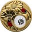 Niue 2 Dollars Good luck. Ladybugs 2013 Proof KM# 1134 GOOD LUCK coin reverse