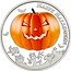 Niue Two Dollars Halloween. Jack-o-Lantern 2014 Proof KM# 1287 HAPPY HALLOWEEN coin reverse