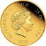 Niue 25 Dollars Donald Duck 80th Anniversary 2014 Proof KM# 1290 ELIZABETH II NIUE 25 DOLLARS IRB 2014 coin obverse