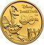 Niue 25 Dollars Donald Duck 80th Anniversary 2014 Proof KM# 1290 DISNEY DONALD DUCK TH 80 ANNIVERSARY ©DISNEY 1/4 OZ 9999 GOLD coin reverse