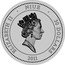 Niue 30 Dollars Saint Vladimir. Belgorod 2011 Proof KM# 788 ELIZABETH II NIUE 30 DOLLARS 2011 coin obverse