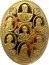 Niue 3000 Dollars Russian Royal Family 2010 Proof KM# 405 НИКОЛАЙ II АНАСТАСИЯ НИКОЛАЕВНА ТАТЬЯНА НИКОЛАЕВНА АЛЕКСЕЙ НИКОЛАЕВИЧ ОЛЬГА НИКОЛАЕВНА МАРИЯ НИКОЛАЕВНА АЛЕКСАНДРА ФЁДОРОВНА coin reverse