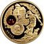 Niue 5 Dollars Amber Route. Gdansk 2008 KM# 333 GDAŃSK SZLAK BURSZTYNOWY coin reverse
