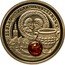 Niue 5 Dollars Amber Route. Elblag 2009 Proof KM# 349 ELBLĄG SZLAK BURSZTYNOWY coin reverse