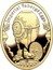 Niue 5 Dollars Cockerel Egg 2012 Proof KM# 856 IMPERIAL FABERGÉ EGGS coin reverse