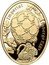 Niue 5 Dollars Faberge Swan Egg 2012 Proof KM# 952 IMPERIAL FABERGÉ EGGS coin reverse