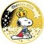 Niue 50 Dollars Peanuts 60th Anniversary 2010 Prooflike KM# 256 PEANUTS 60TH $50 ©UFS coin reverse
