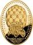Niue 50 Dollars Corconation Egg 2012 Proof KM# 777 IMPERIAL FABERGÉ EGGS coin reverse