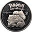 Niue 1 Dollar Bulbasaur 2001 KM# 128 POKÉMON TM GOTTA CATCH 'EM ALL TM BULBASAUR TM #01 $1 TM&©2001 NINTENDO coin reverse