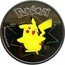 Niue 1 Dollar Pikachu 2002 PM KM# 146 POKÉMON PIKACHU TM $1 © NINTENDO/POKÉMON coin reverse