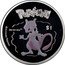 Niue 1 Dollar Mewtwo 2002 PM KM# 156 POKÉMON MEWTWO TM $1 © NINTENDO/POKÉMON coin reverse