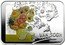 Niue Dollar Vincent van Gogh. Sunflowers 2007 Proof KM# 176 VAN GOGH VINCENT 1853-1890 coin reverse