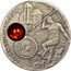Niue Dollar Amber Route. Gdansk 2008 Antique, finish KM# 202 GDAŃSK SZLAK BURSZTYNOWY coin reverse