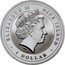 Niue Dollar Year of the Rat. Happy 2008 Proof KM# 343 ELIZABETH II NIUE ISLAND IRB 1 DOLLAR coin obverse