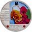 Niue Dollar Year of Rat. Successful 2008 Proof KM# 344 鼠 YEAR OF THE RAT 2008 1996 1994 1972 1960 1948 SUCCESSFUL AG .999 1 OZ coin reverse